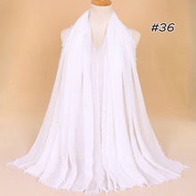 Load image into Gallery viewer, Crinkled Pearl Scarf