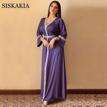 Load image into Gallery viewer, Diamond on Embroidery Abaya