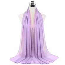 Load image into Gallery viewer, Women Solid Chiffon Scarf