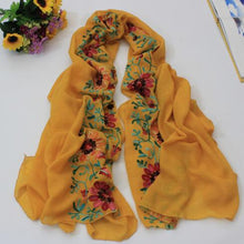Load image into Gallery viewer, Floral Viscose Scarf