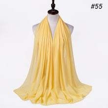 Load image into Gallery viewer, Plain Chiffon Scarf 2