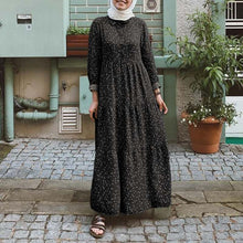 Load image into Gallery viewer, Long Sleeve Vested Ruffle Dress