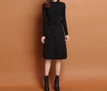 Load image into Gallery viewer, Dot Printed Sweater Dress