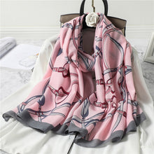 Load image into Gallery viewer, Multicolor Plaid Viscose Scarves