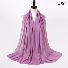 Load image into Gallery viewer, Plain Chiffon Scarf