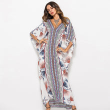 Load image into Gallery viewer, Printed Bohemian Women Maxi Dress