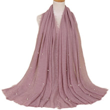 Load image into Gallery viewer, Crinkled Pearl Scarf