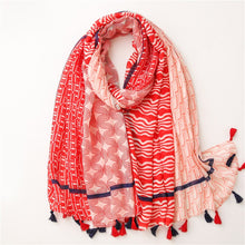 Load image into Gallery viewer, Dot Print Scarf