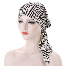 Load image into Gallery viewer, Elastic Jersey Turban Cap