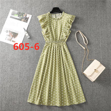 Load image into Gallery viewer, Elegant Sundress Ruffles Dress