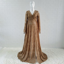 Load image into Gallery viewer, Lace Maternity Dress