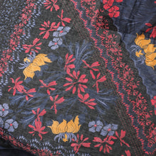 Load image into Gallery viewer, Polka Floral Tassel Scarf