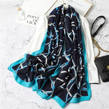 Load image into Gallery viewer, Multicolor Plaid Viscose Scarves