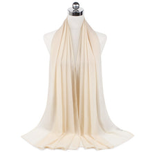 Load image into Gallery viewer, Women Solid Chiffon Scarf