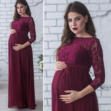 Load image into Gallery viewer, Maternity Lace Dress