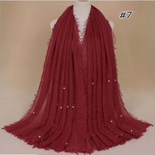 Load image into Gallery viewer, Crinkled Pearl Scarf