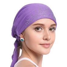 Load image into Gallery viewer, Summer Decorated Turban - Inner Hijab