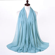 Load image into Gallery viewer, Plain Chiffon Scarf 2