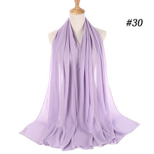 Load image into Gallery viewer, Plain Chiffon Scarf 2