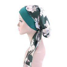 Load image into Gallery viewer, Printed Flowers Turban