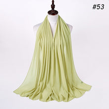 Load image into Gallery viewer, Plain Chiffon Scarf