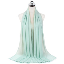 Load image into Gallery viewer, Women Solid Chiffon Scarf