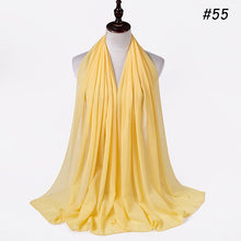 Load image into Gallery viewer, Plain Chiffon Scarf