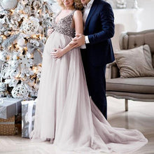 Load image into Gallery viewer, Sequin Maternity Dress
