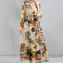 Load image into Gallery viewer, Women's Printed Maxi Dress