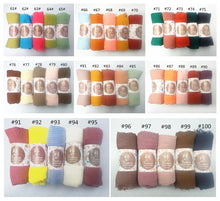 Load image into Gallery viewer, Plain Crinkle Scarf 10 Pieces Lot
