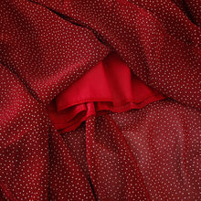 Load image into Gallery viewer, Puff Sleeve Chiffon Maxi Dress