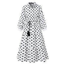 Load image into Gallery viewer, Polka Dot Maxi Dress