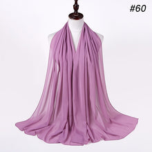 Load image into Gallery viewer, Plain Chiffon Scarf 2
