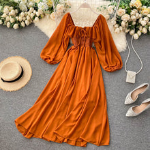 Load image into Gallery viewer, Chic Elegant Square Maxi Dress