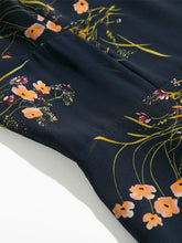 Load image into Gallery viewer, Vintage Strap Tie Ruffle Dress