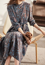 Load image into Gallery viewer, Long Sleeve Floral  Women Dress