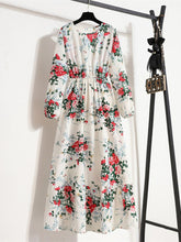 Load image into Gallery viewer, Floral Printed Beach Dress