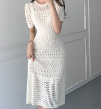 Load image into Gallery viewer, Casual Slim Hollow Out Dress