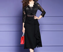 Load image into Gallery viewer, Elegant Cocktail Party Dress