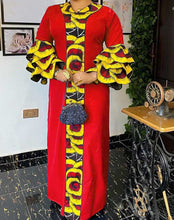 Load image into Gallery viewer, Sleeve Pleated Maxi Long Dress