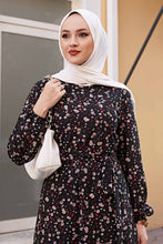 Load image into Gallery viewer, Elegant Flower Print Maxi Dress