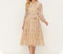 Load image into Gallery viewer, Casual Sundress Printed Midi Dress
