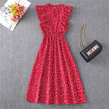Load image into Gallery viewer, Elegant Sundress Ruffles Dress
