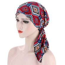 Load image into Gallery viewer, Elastic Jersey Turban Cap
