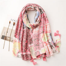 Load image into Gallery viewer, Fashion Floral Scarf
