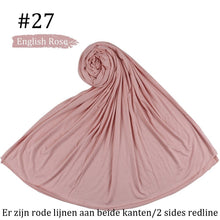 Load image into Gallery viewer, Double Sided Jersey Scarf
