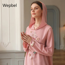 Load image into Gallery viewer, Hooded Flower Print Women Dress

