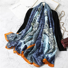 Load image into Gallery viewer, Multicolor Plaid Viscose Scarves
