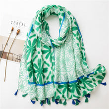 Load image into Gallery viewer, Lotus Floral Printed Scarf
