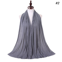 Load image into Gallery viewer, Crinkled Jersey Scarf
